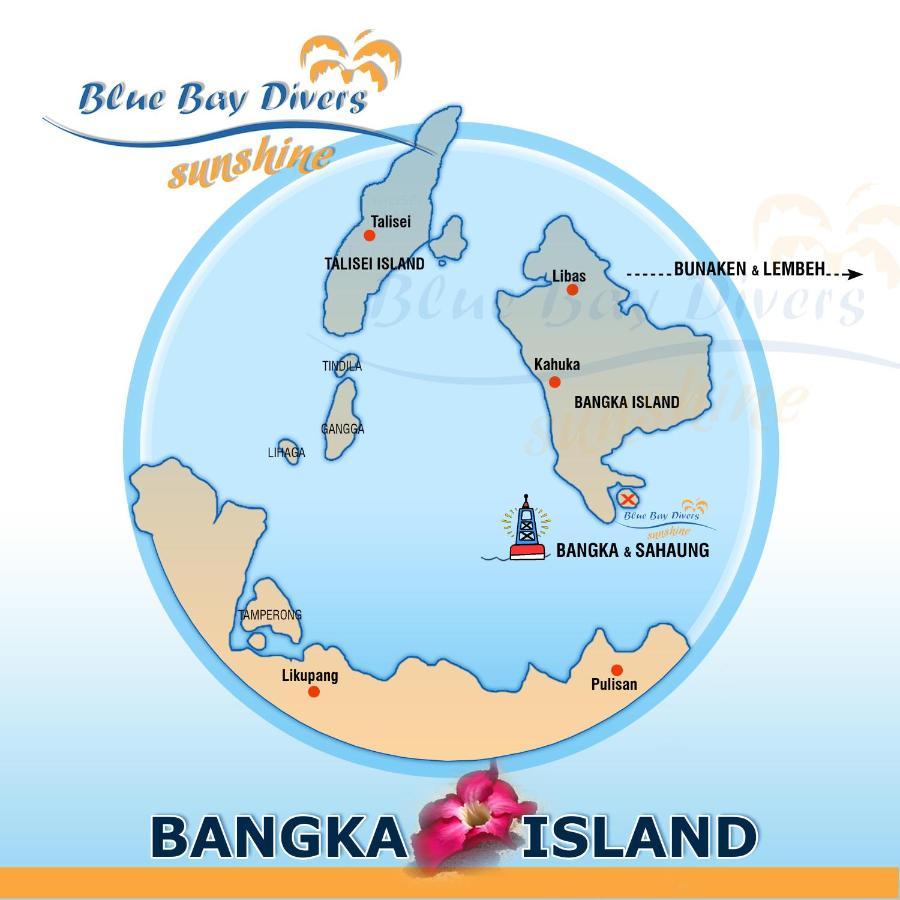 Blue Bay Divers Likupang Bangka Exteriör bild